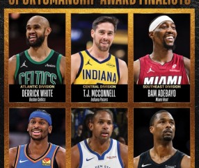 博鱼体育官方入口-NBA官宣体育道德风尚奖候选：SGA&amp;阿德巴约&amp;麦康纳&amp;霍福德等共6人